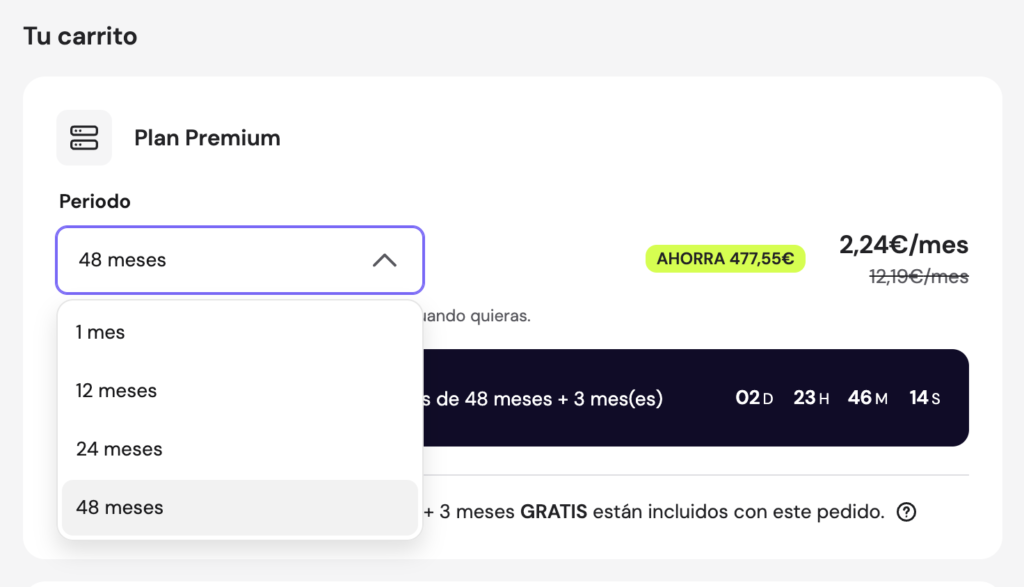 Período de contratación